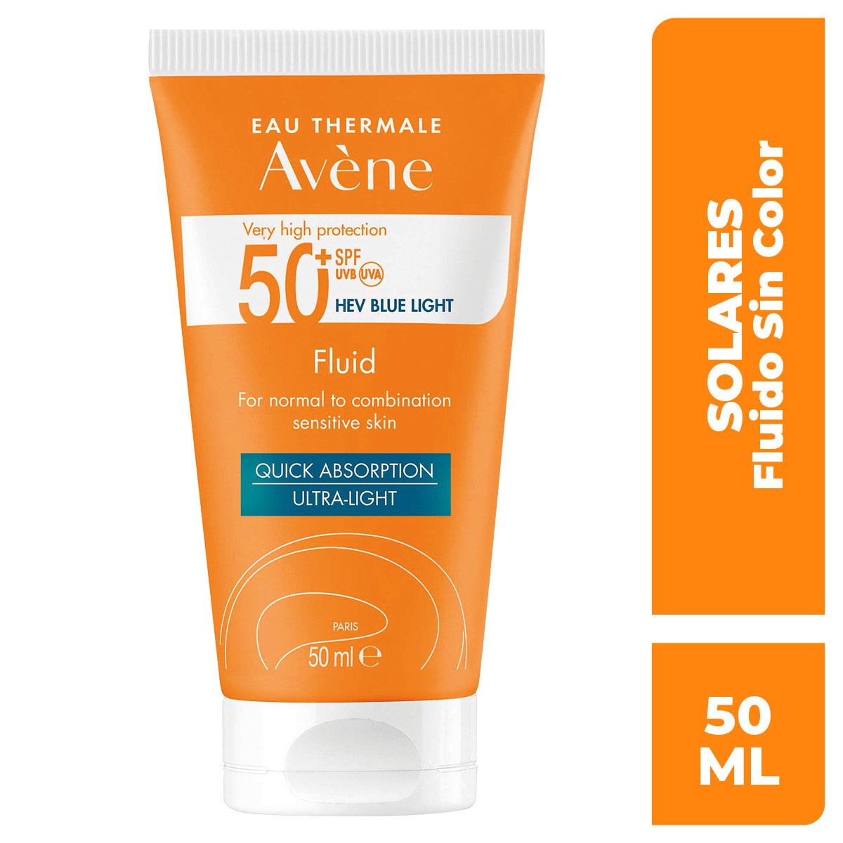 Avène Protector Solar Fluido 50+ EP 50 ML