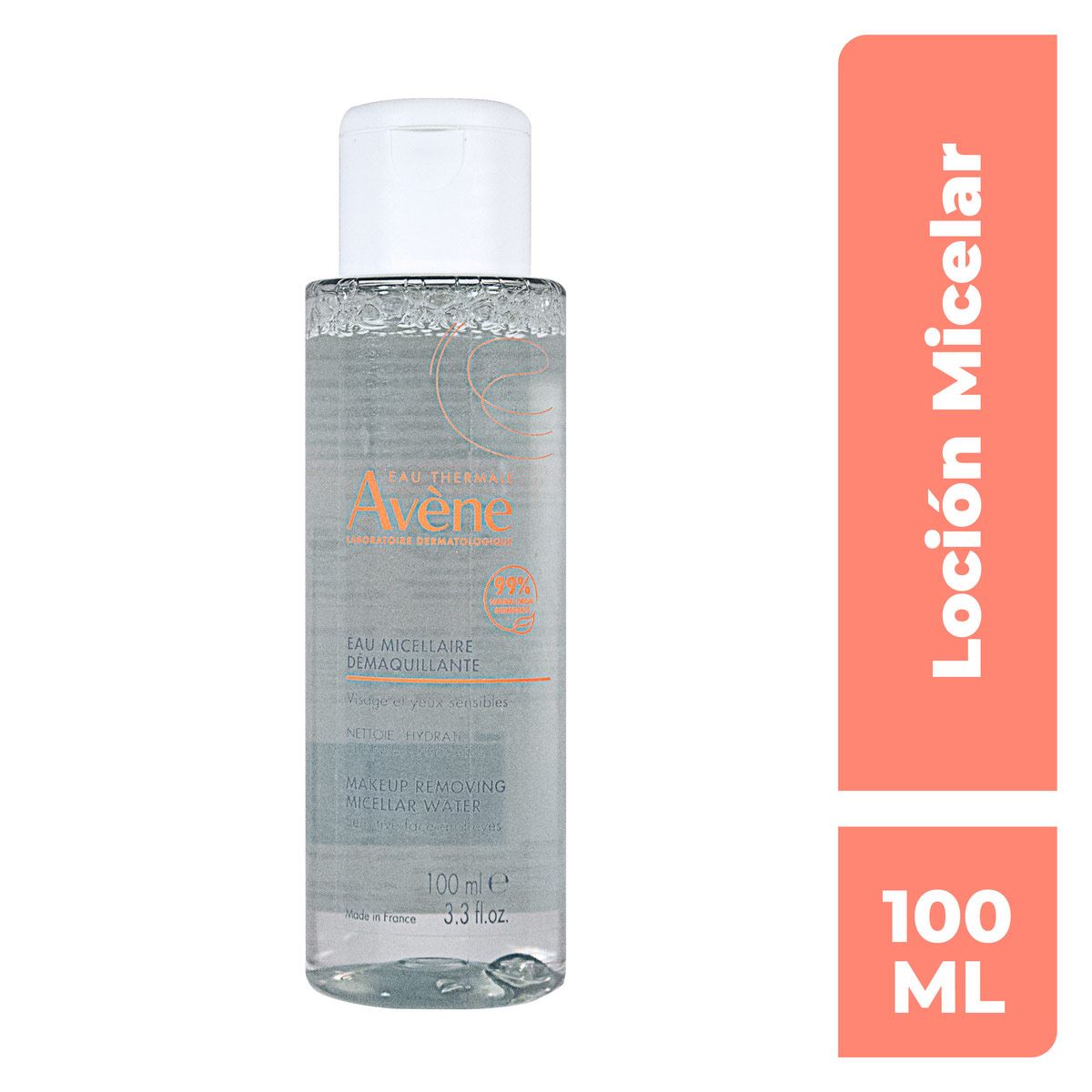 Avène Desmaquillante Agua Micelar Piel Sensible 100ml