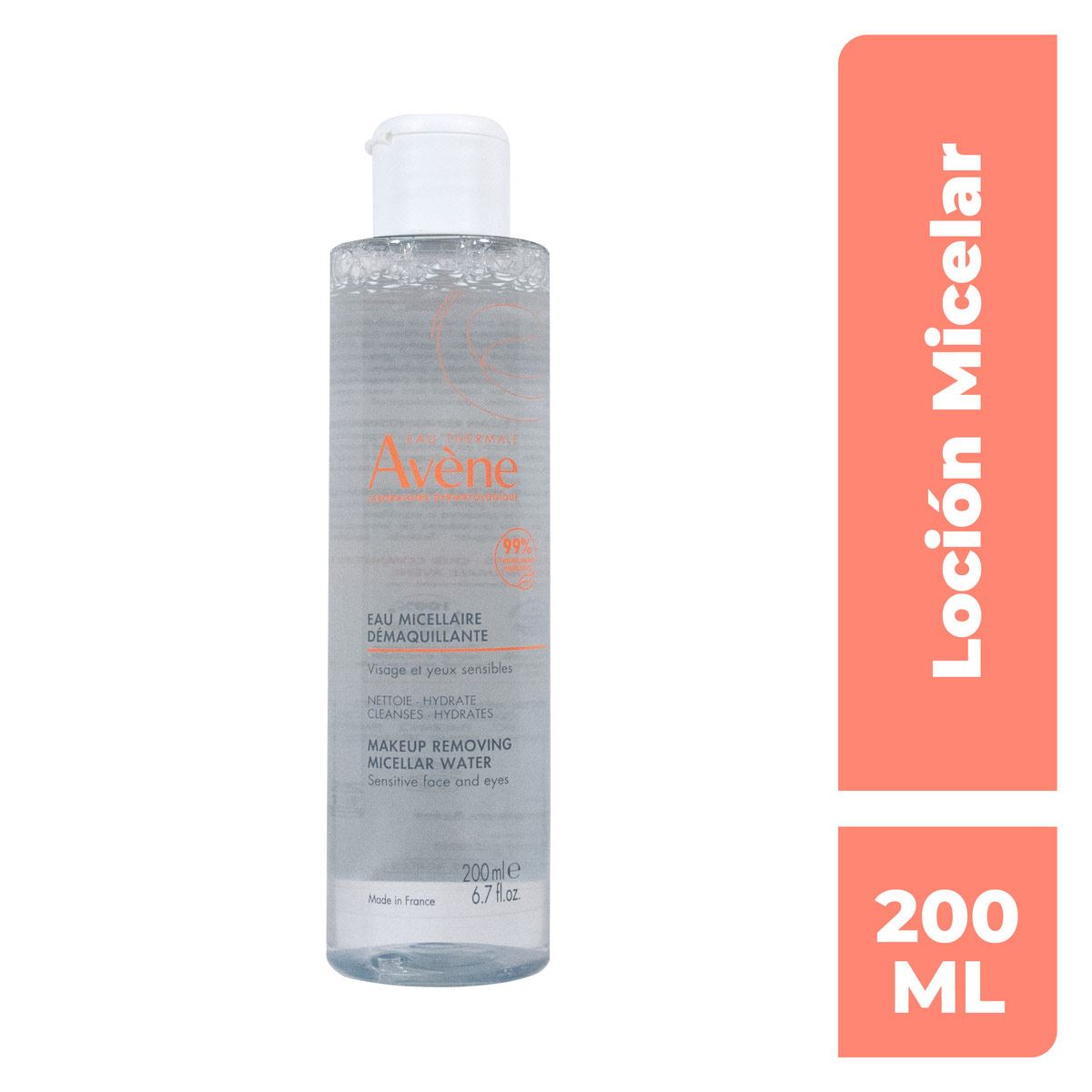 Avène Desmaquillante Agua Micelar Piel Sensible 200ml