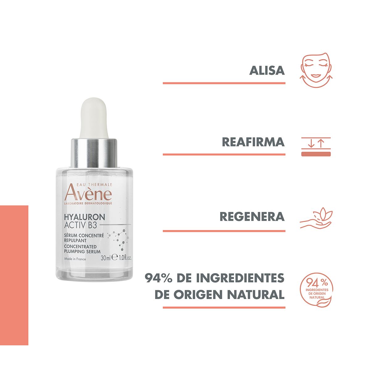 Avène Hyaluron Activ B3 Sérum Concentrado Reafirmante 30ml