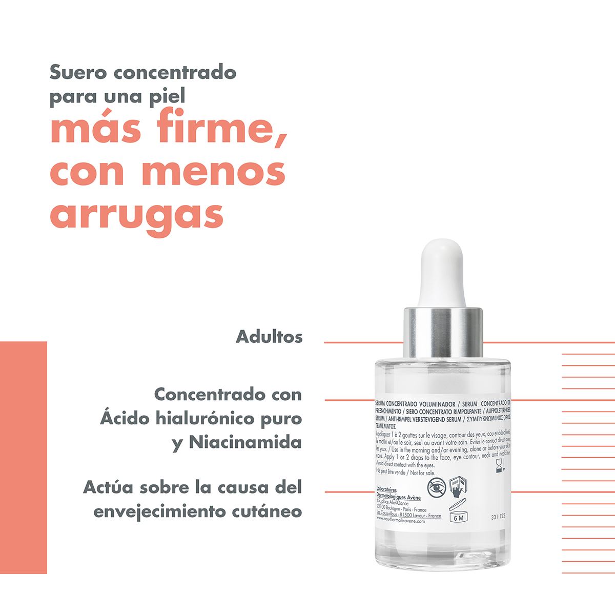Avène Hyaluron Activ B3 Sérum Concentrado Reafirmante 30ml