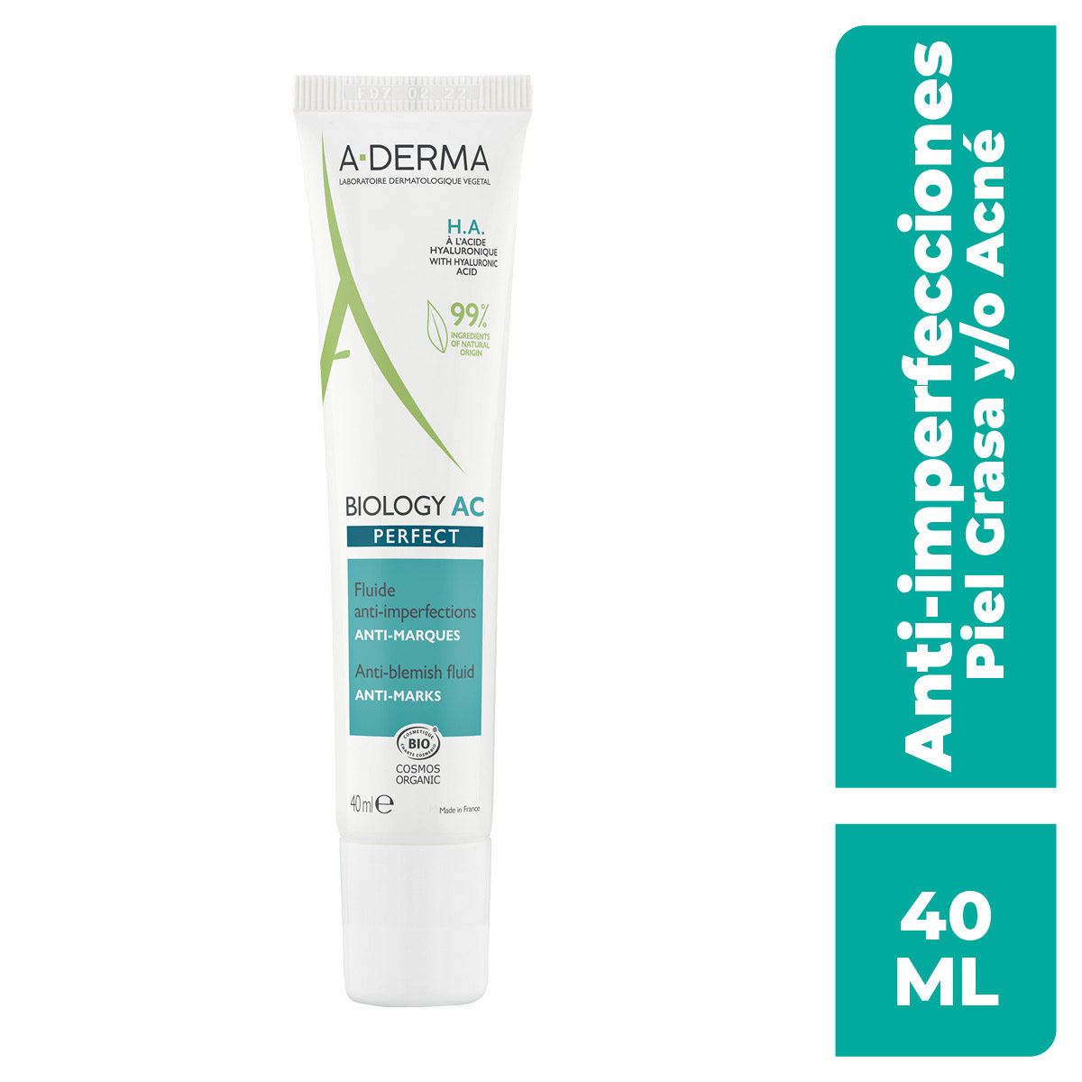 A-Derma Biology Ac Perfect Crema Anti-Imperfecciones 40ml