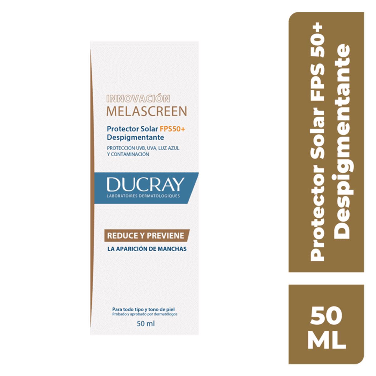 Ducray Melascreen Fluido Protección Solar FPS 50+ 50 ml