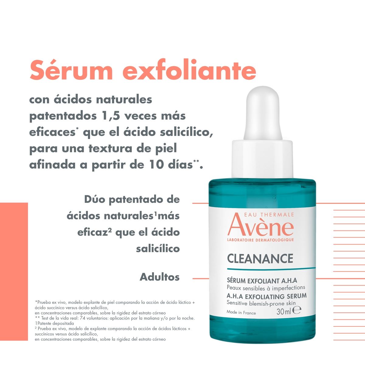 Avene Serum Exfoliante Cleanance 30ml