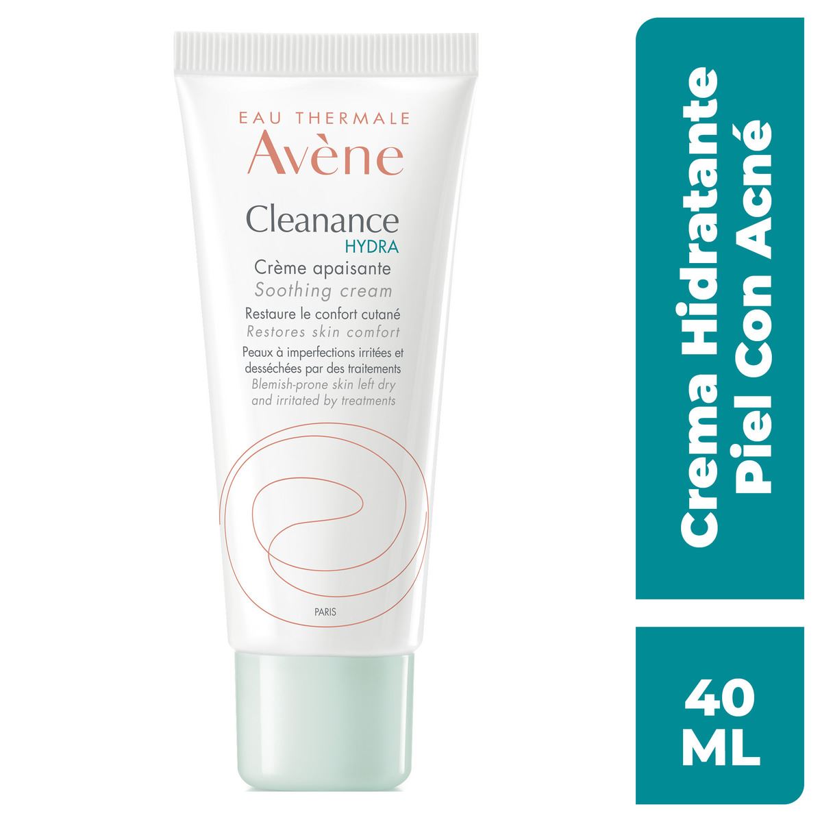 Avène Cleanance Hydra Crema Hidratante Facial Calmante 40ml