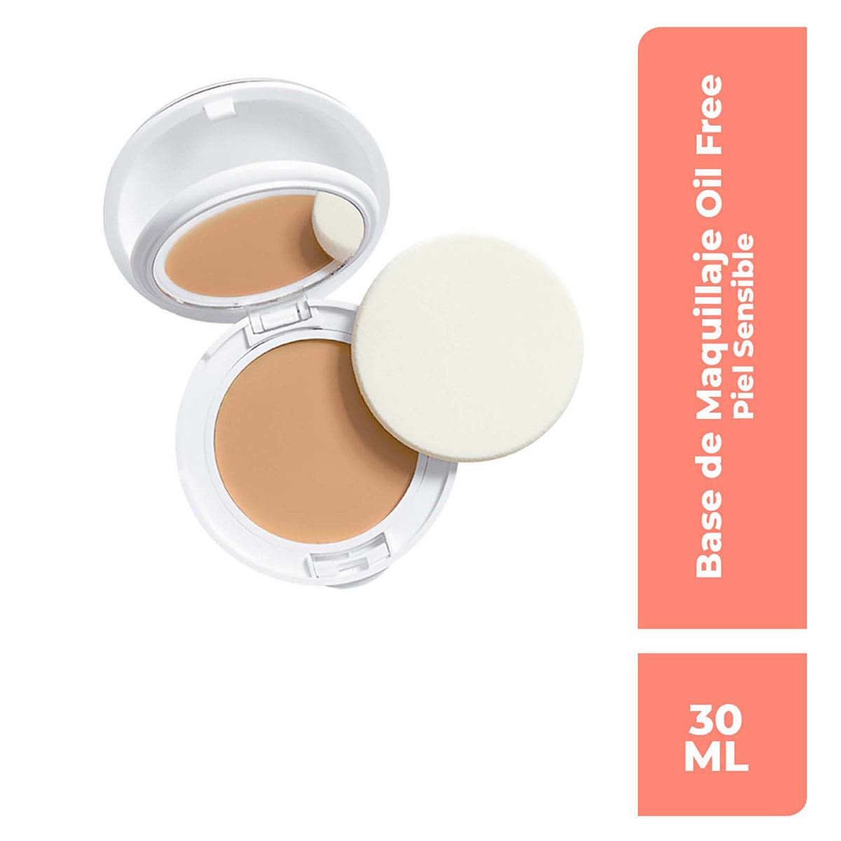 Couvrance Maquillaje Compacto Oil Free, Tono Arena, Piel sensible/normal/mixta, FPS 30, 10gr