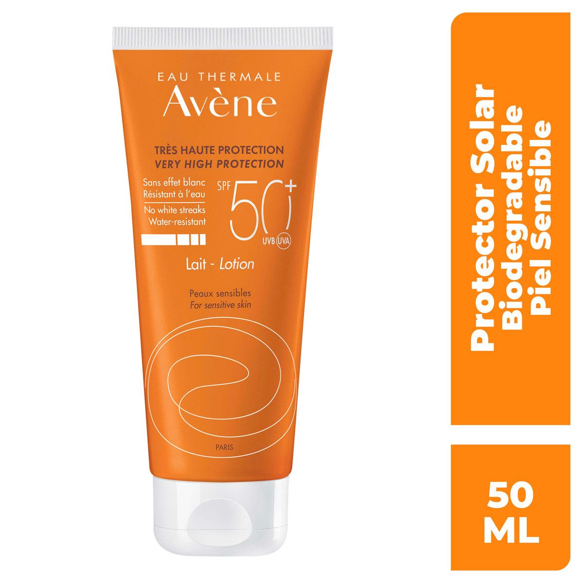 Bloqueador Solar Corporal FPS 50+ para Piel Sensible Avène