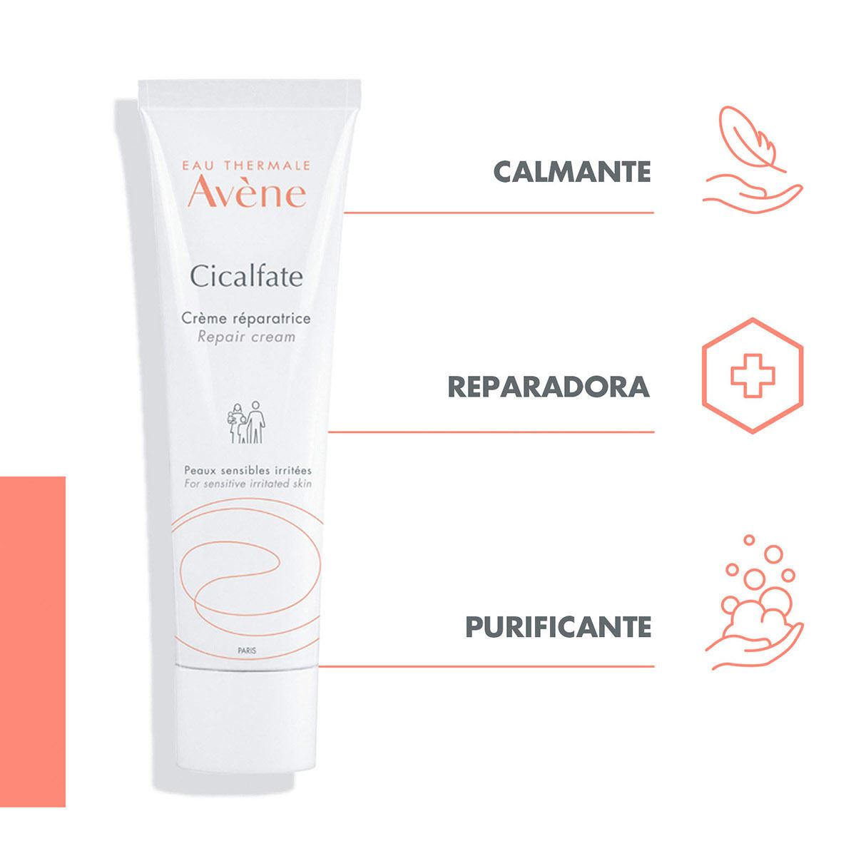 Avène Cicalfate+ Crema Hidratante Reparadora 100ml