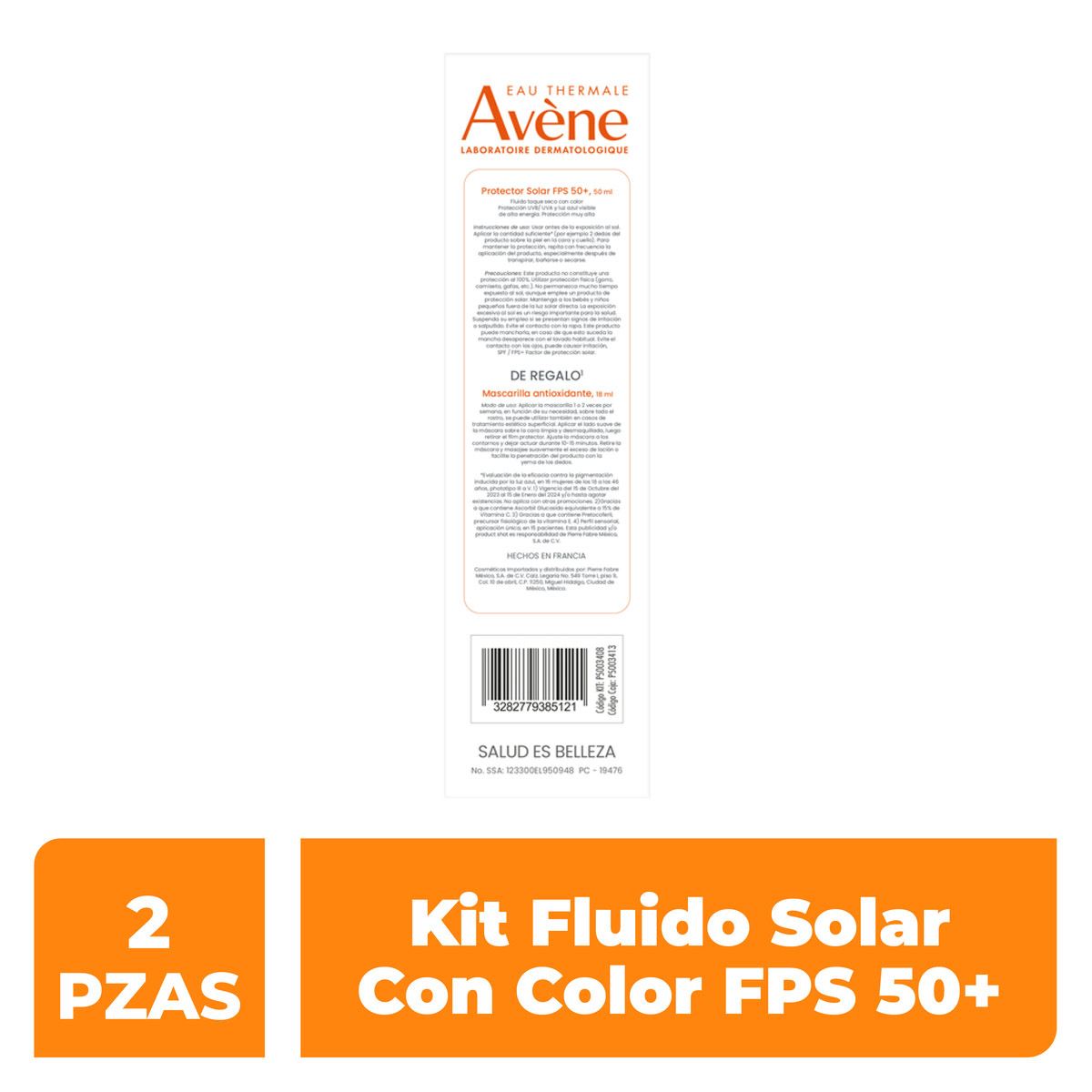 A - Kit Solar Fluido con Color 2 piezas