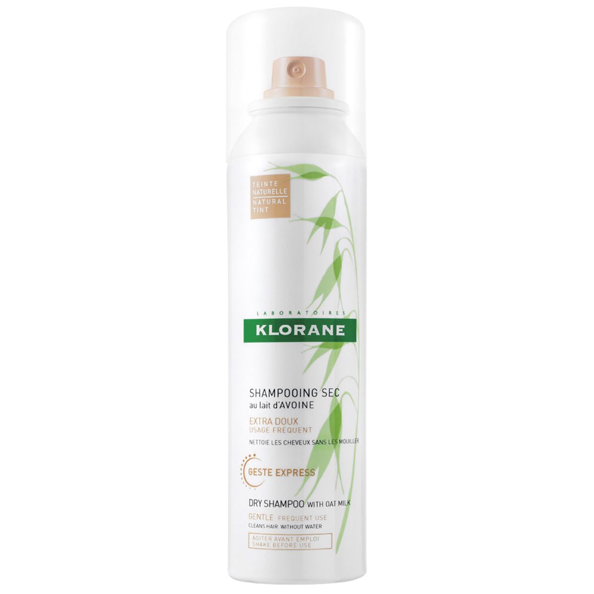 Shampoo Seco Con Tinte Avena Klorane