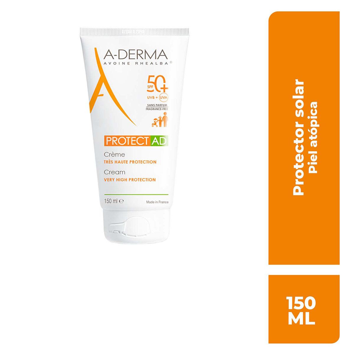Protect Crema Solar, Piel seca/propensa al eccema, SPF 50+, 150ml