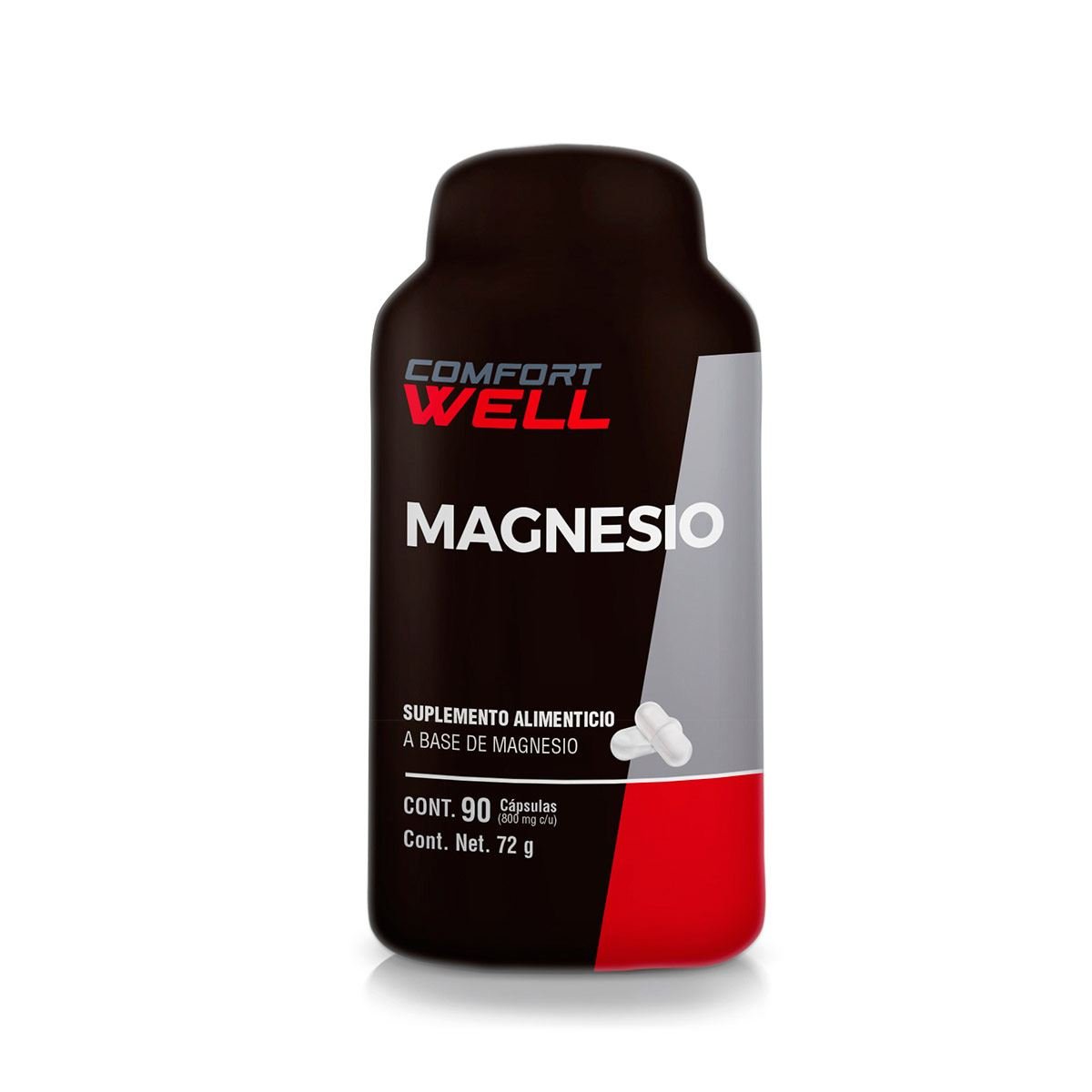 Suplemento de Magnesio 90 Cápsulas Comfort Well