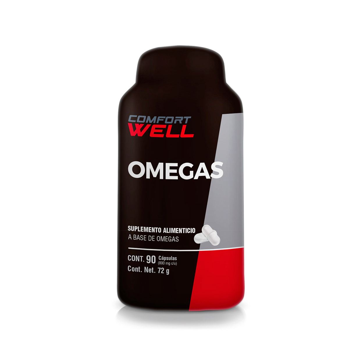 Suplemento Omegas 90 Cáp. 72g Comfort Well