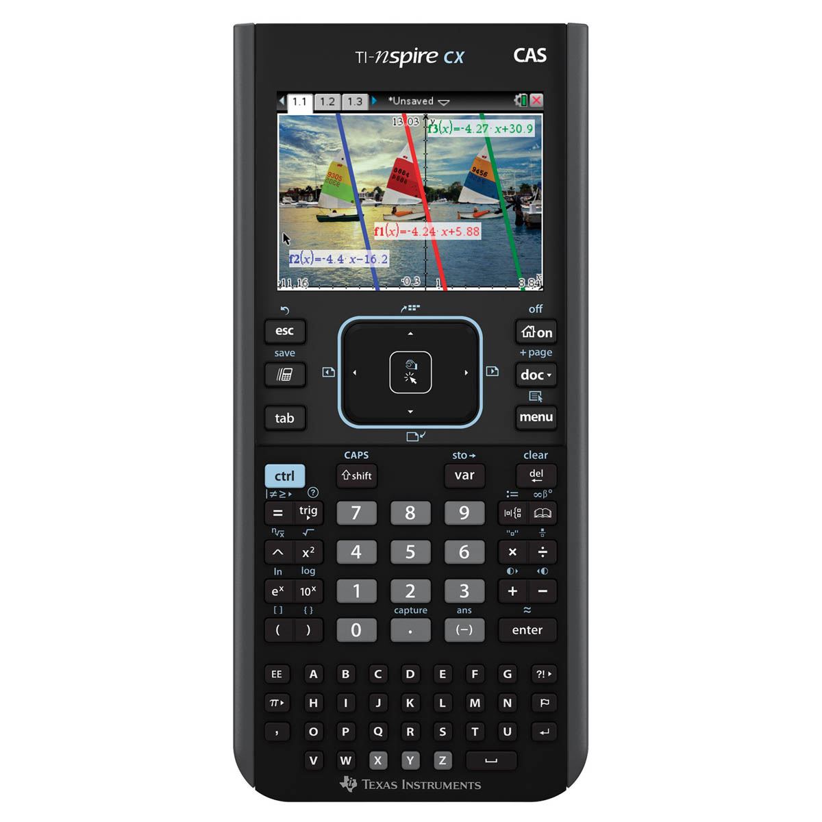 Calculadora Texas Instruments graficadora TI-NSPIRE CX CAS