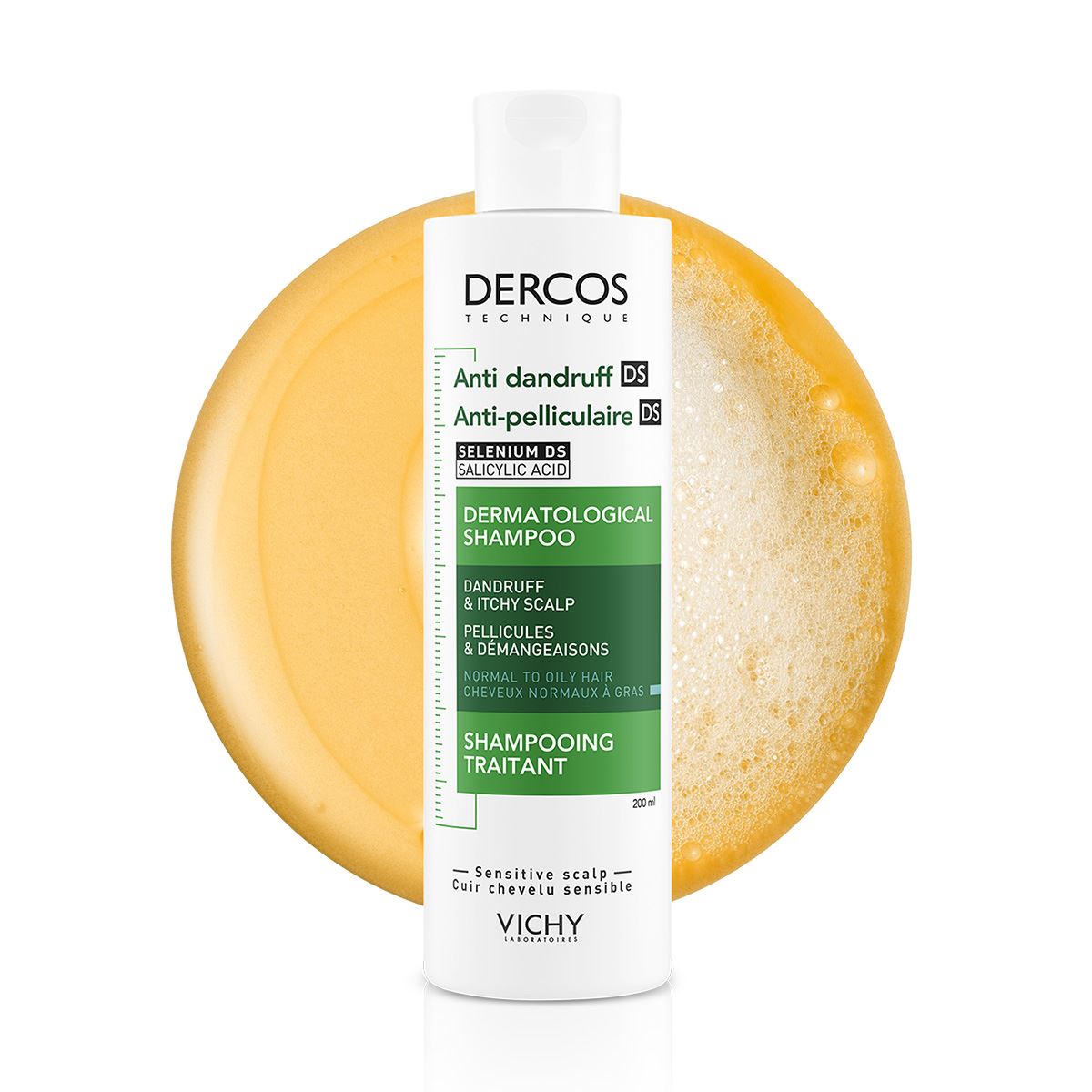 Dercos Anticaspa Grasa 200ml