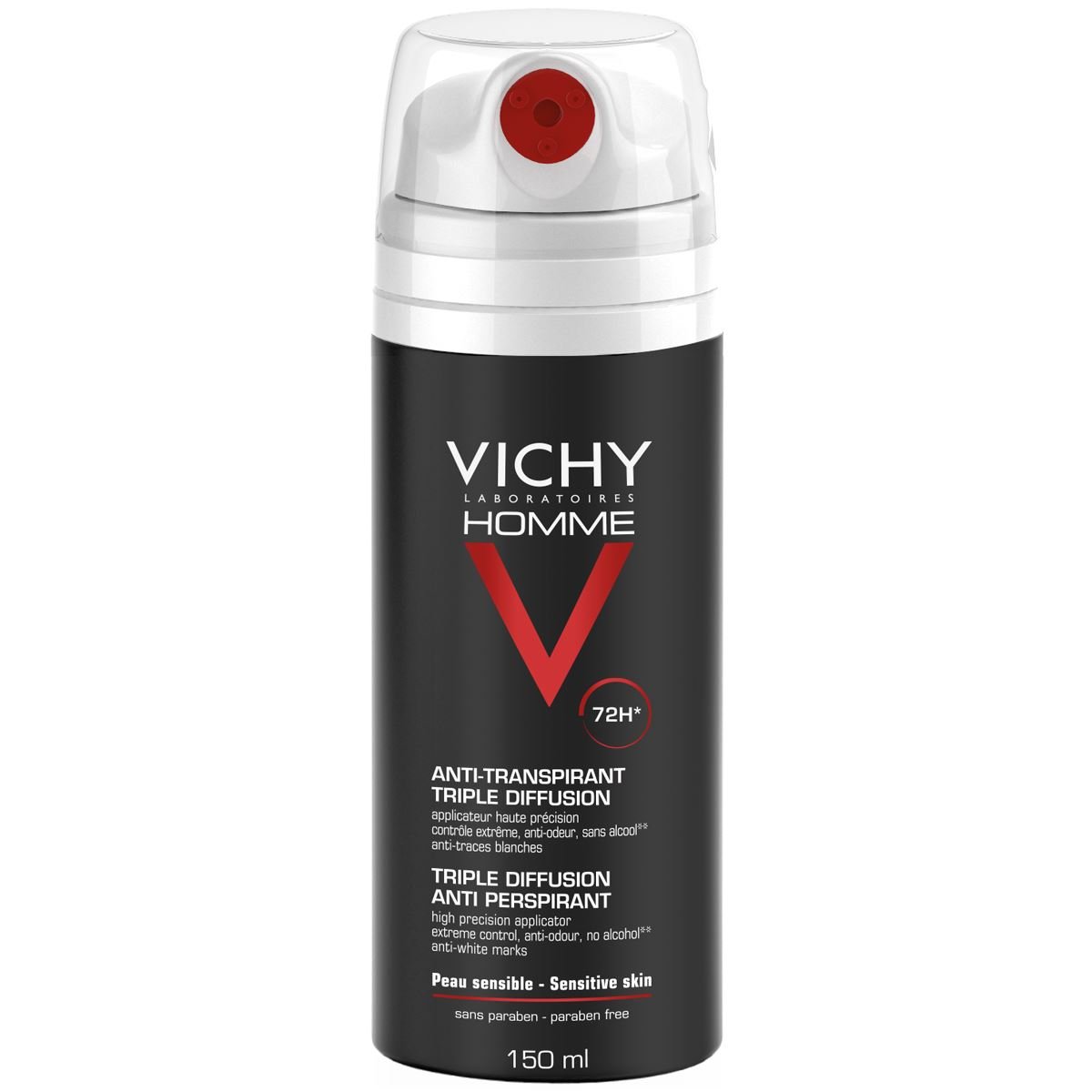 Vichy Homme Deo Spray 72h 150ml 15