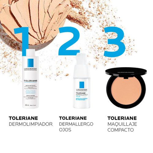 Base de maquillaje en crema compacta Toleriane Teint Compacto T11 para Piel Sensible e Intolerante 9.5g