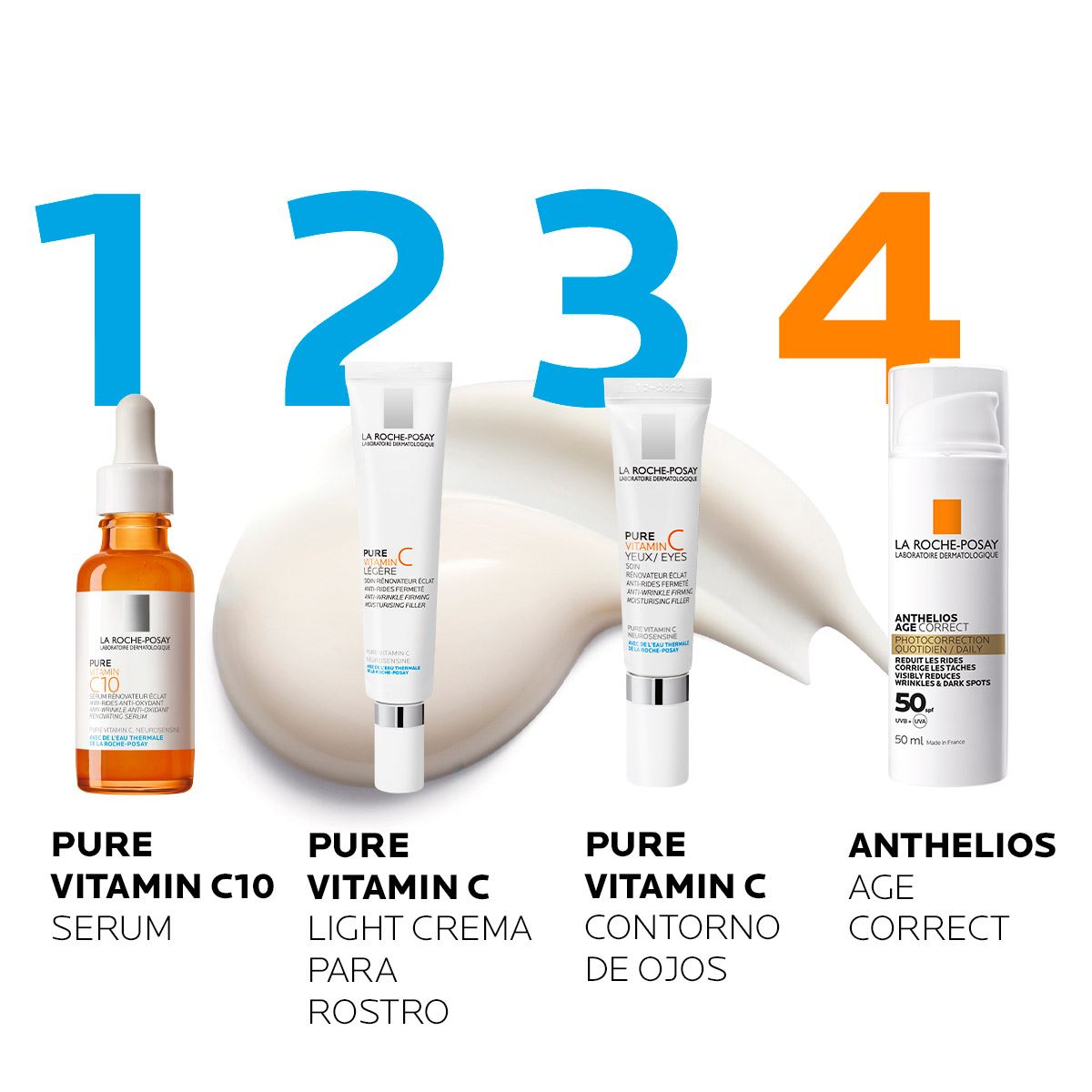 Crema para Contorno de Ojos Anti Oxidante La Roche Posay Pure Vitamin C Ojos 15ml