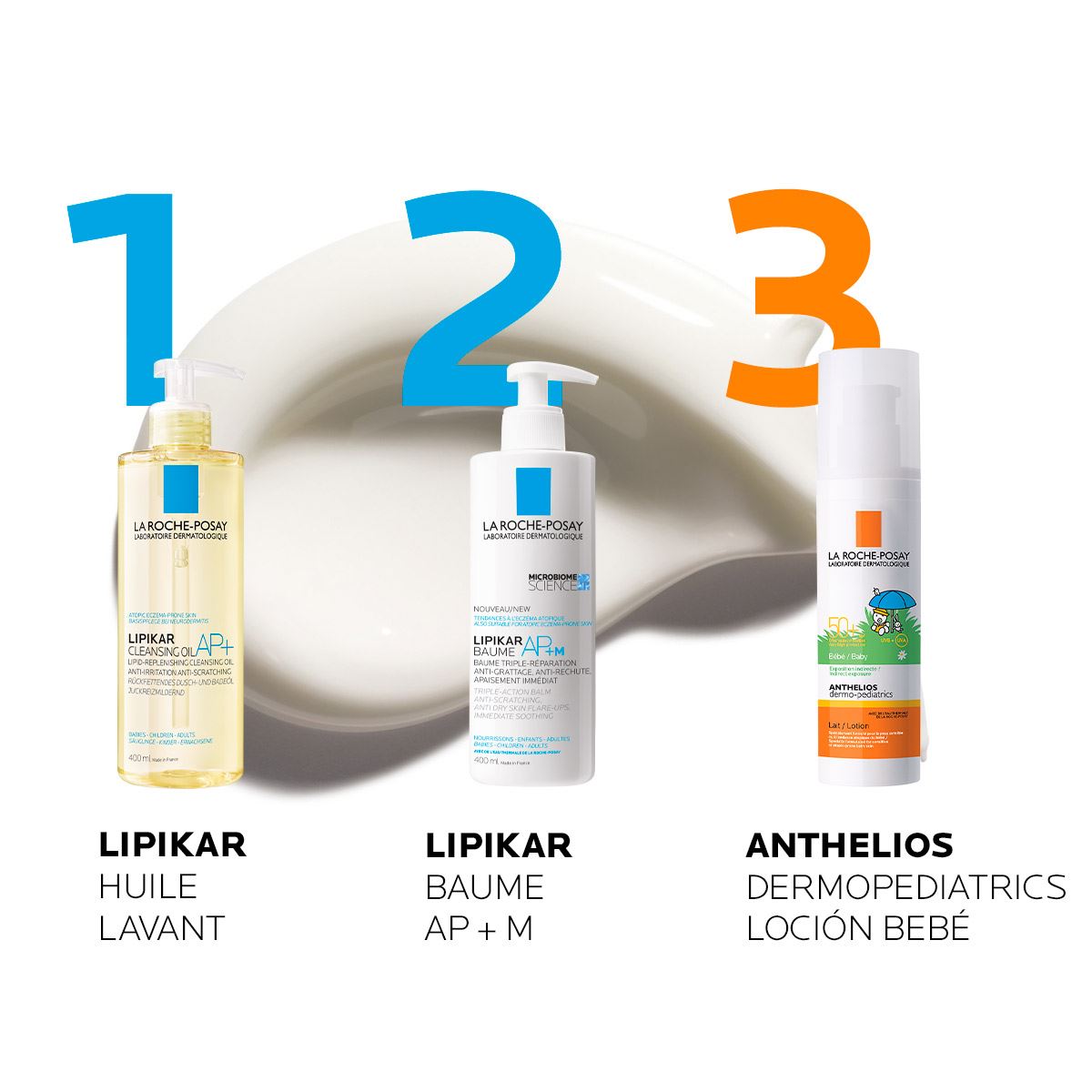 Protector Solar Corporal para Bebés La Roche Posay Anthelios Dermopediatrics Lait FPS50 50ml