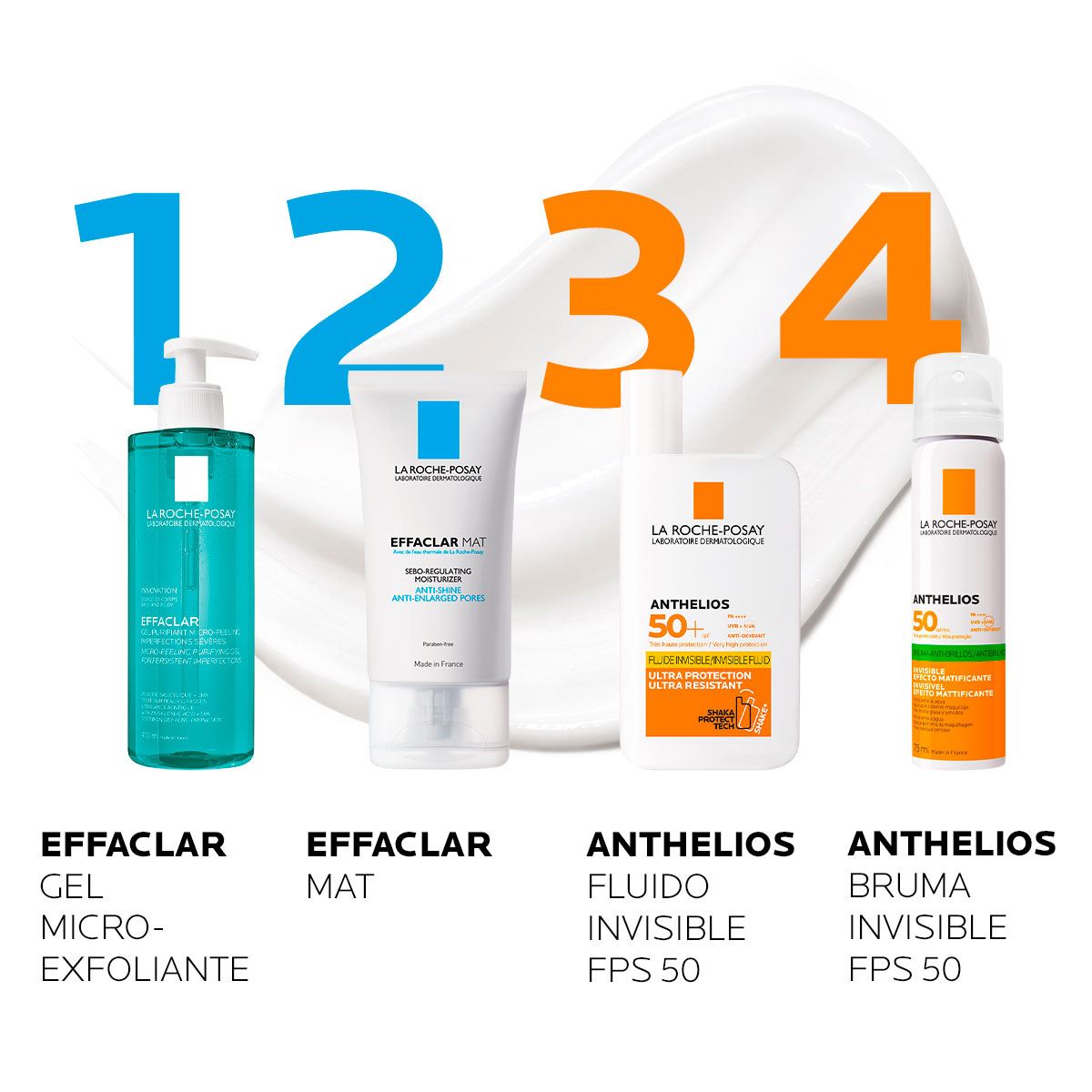 Protector Solar Facial La Roche Posay Anthelios Bruma Invisible Ultraligera FPS50+ 75ml