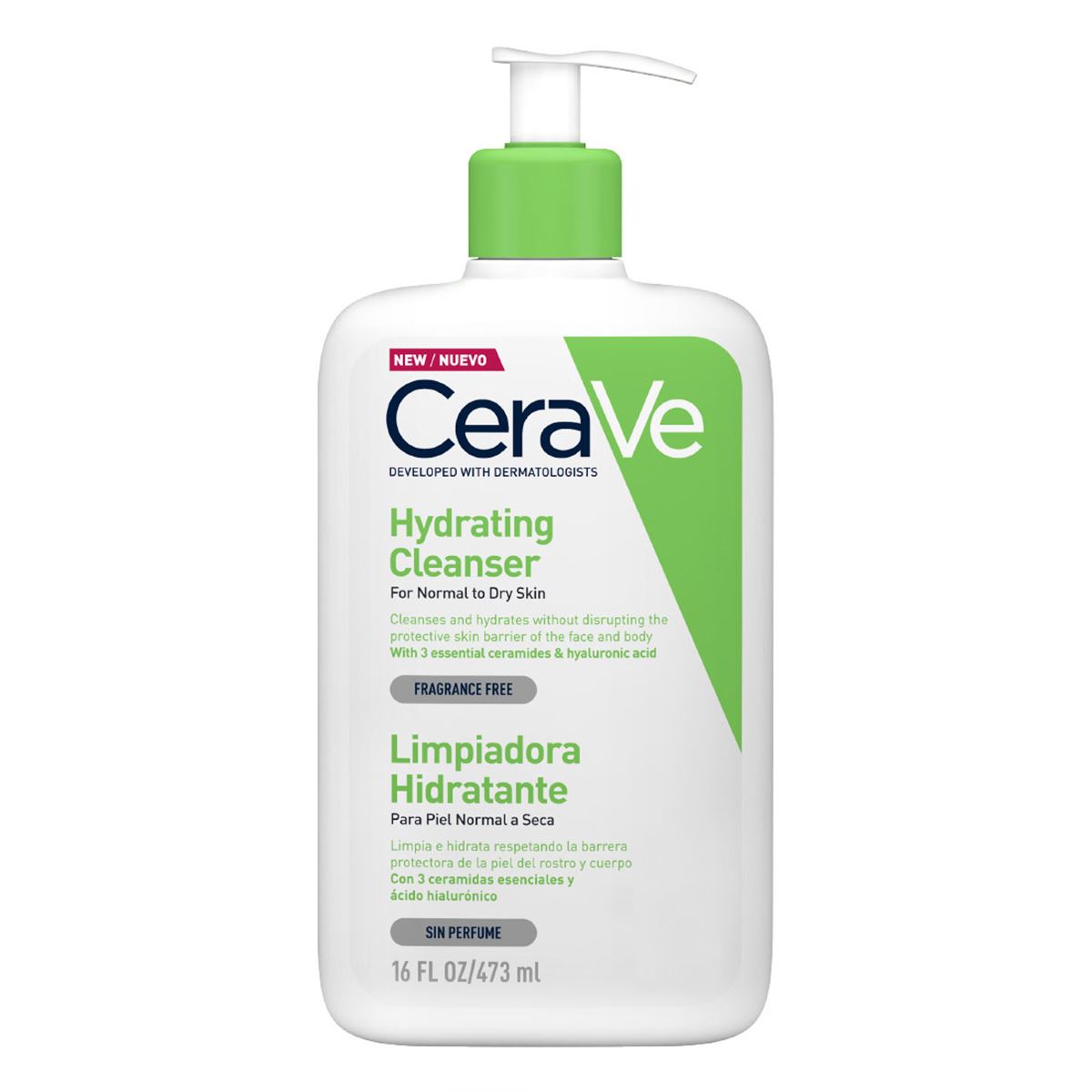Cerave Limpiadora Hidratante 16 oz / 473 ml