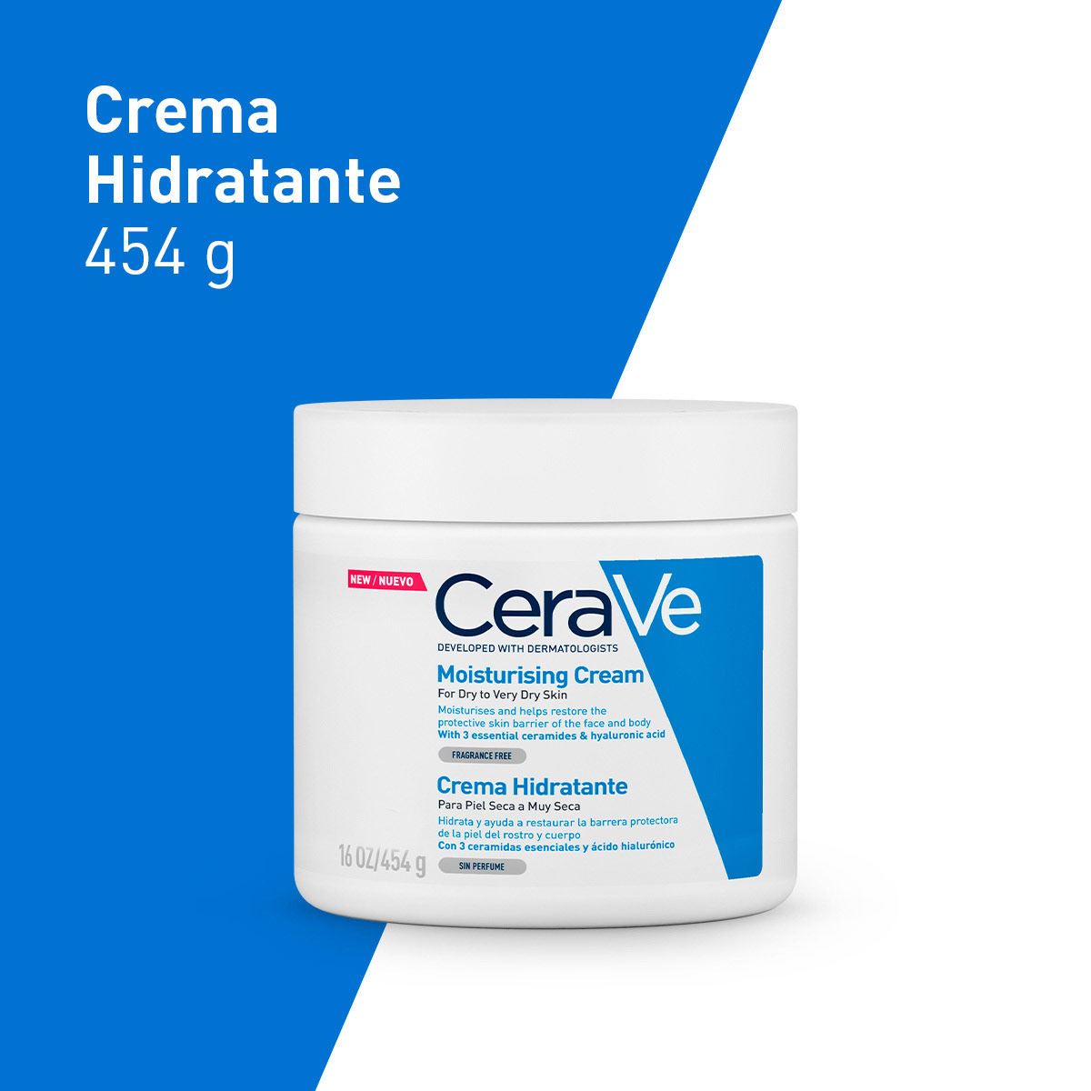 Crema Hidratante para Piel Seca CeraVe