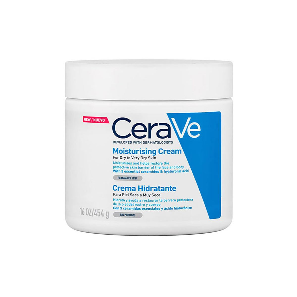 Crema Hidratante para Piel Seca CeraVe