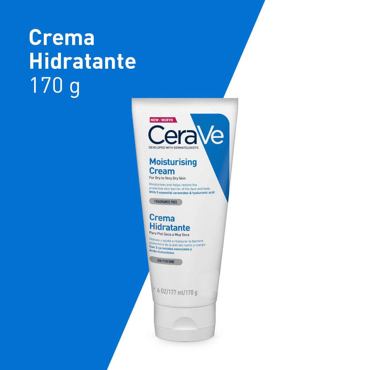 Crema Hidratante para Piel Seca CeraVe