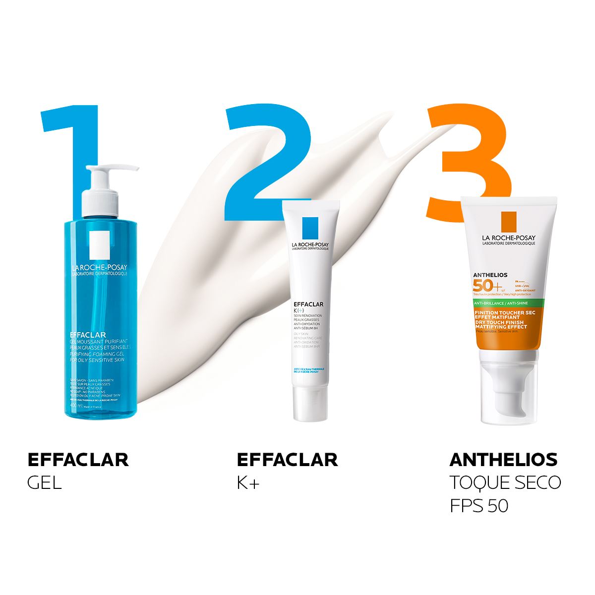 Crema Facial Anti-Imperfecciones La Roche Posay Effaclar K (+) para Piel Grasa y Puntos Negros 40ml