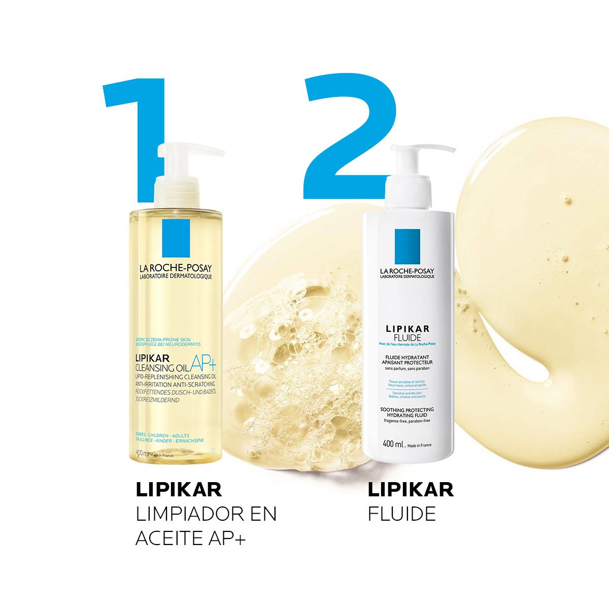 Aceite de ducha La Roche Posay Lipikar Cleansing Oil para Piel Seca o Atópica 400ml