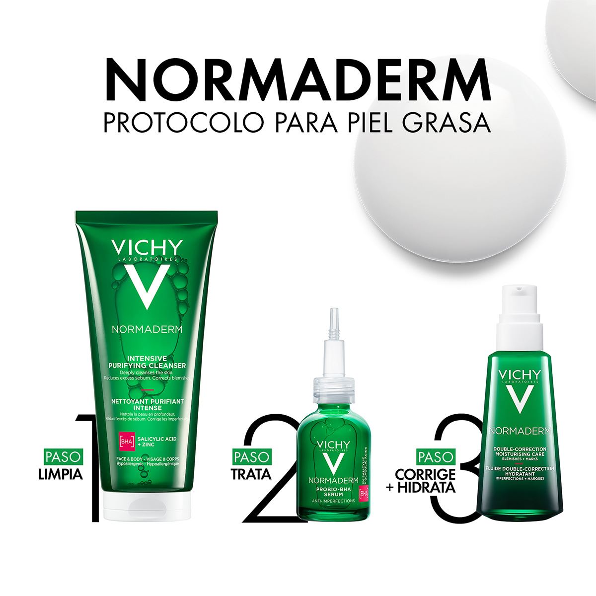 Gel de Limpieza Normaderm Phytosolution  Vichy