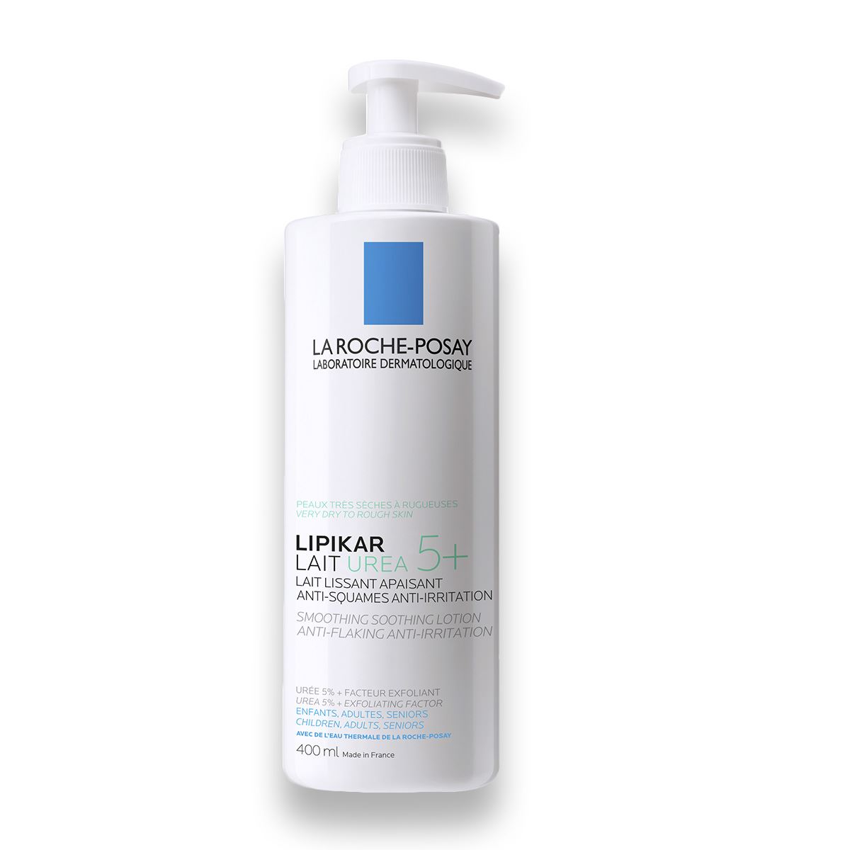 Crema Hidratante La Roche Posay Lipikar Lait Urea 5% para Piel Muy Seca con Descamación 400ml