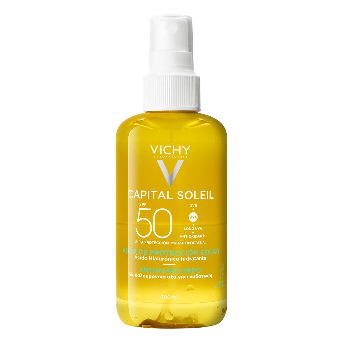 Capital Soleil Agua Solar Hidratante FPS 50 200ml