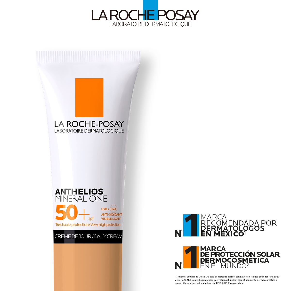 Protector Solar Facial Mineral La Roche Posay Anthelios Mineral One con color T04 30ml