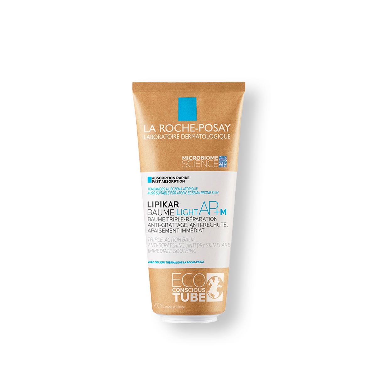 Crema Hidratante La Roche Posay Lipikar Baume AP+M Tubo Eco-Responsable para Piel Seca Extra Seca o con Eczema 200ml