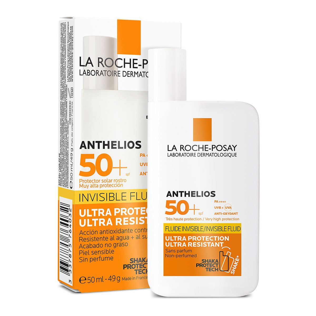 Anthelios Fluido Invisible Fps 50+  50ml La Roche- Posay Rostro