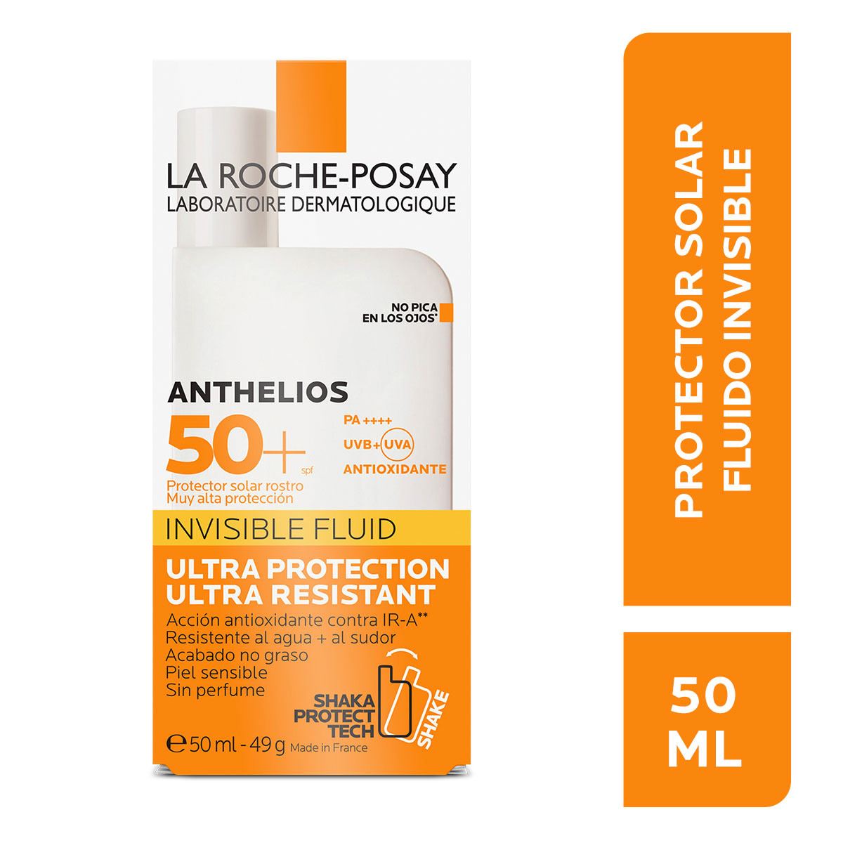 Anthelios Fluido Invisible Fps 50+  50ml La Roche- Posay Rostro