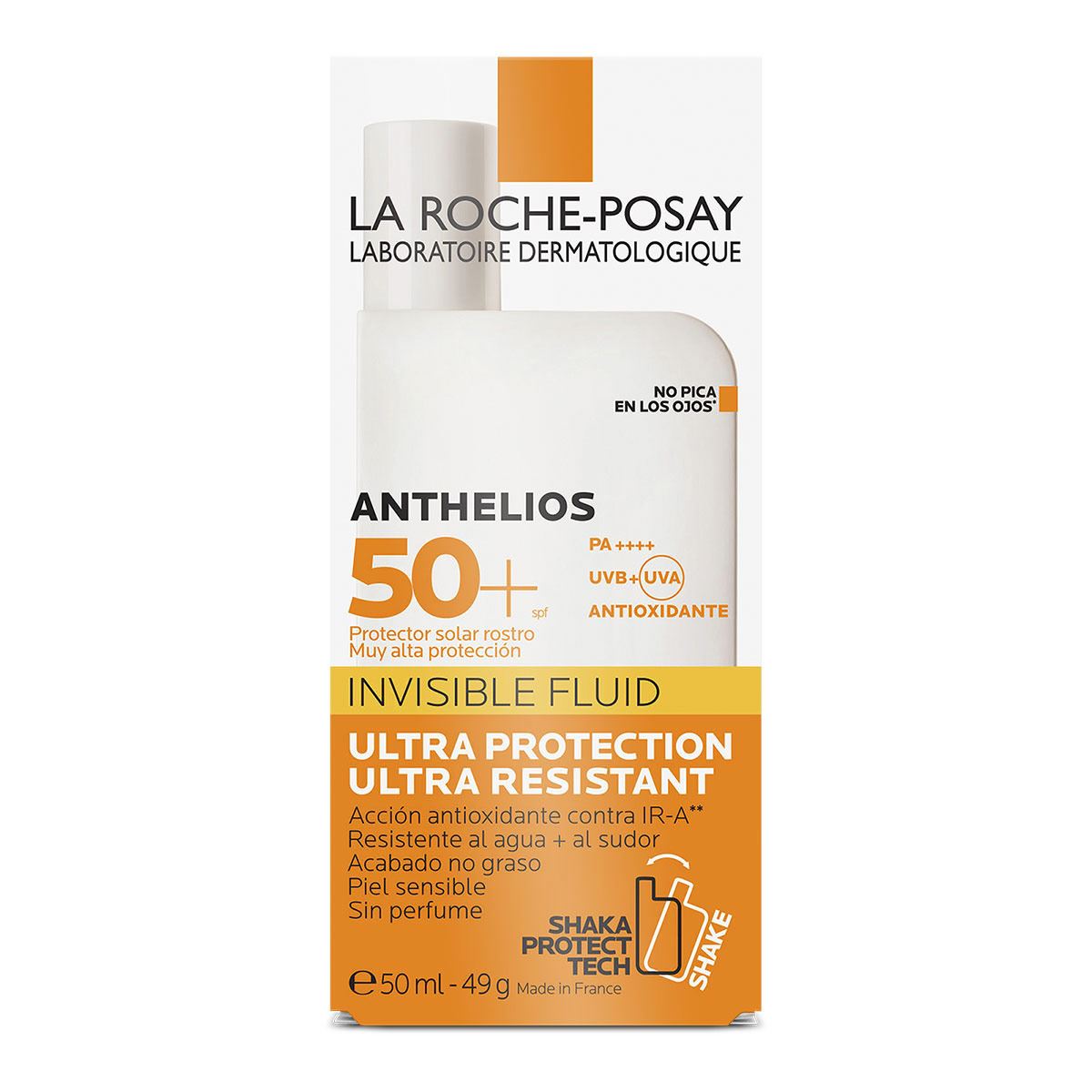 Anthelios Fluido Invisible Fps 50+  50ml La Roche- Posay Rostro