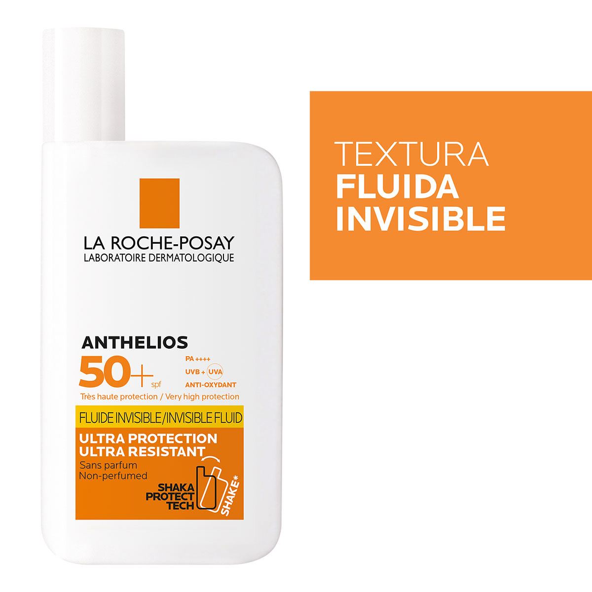 Anthelios Fluido Invisible Fps 50+  50ml La Roche- Posay Rostro