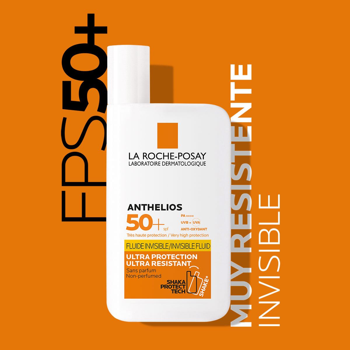 Anthelios Fluido Invisible Fps 50+  50ml La Roche- Posay Rostro