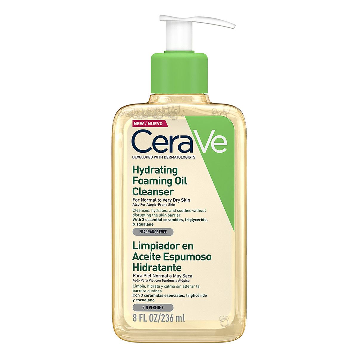 Cerave limpiador en aceite de ducha 236ml