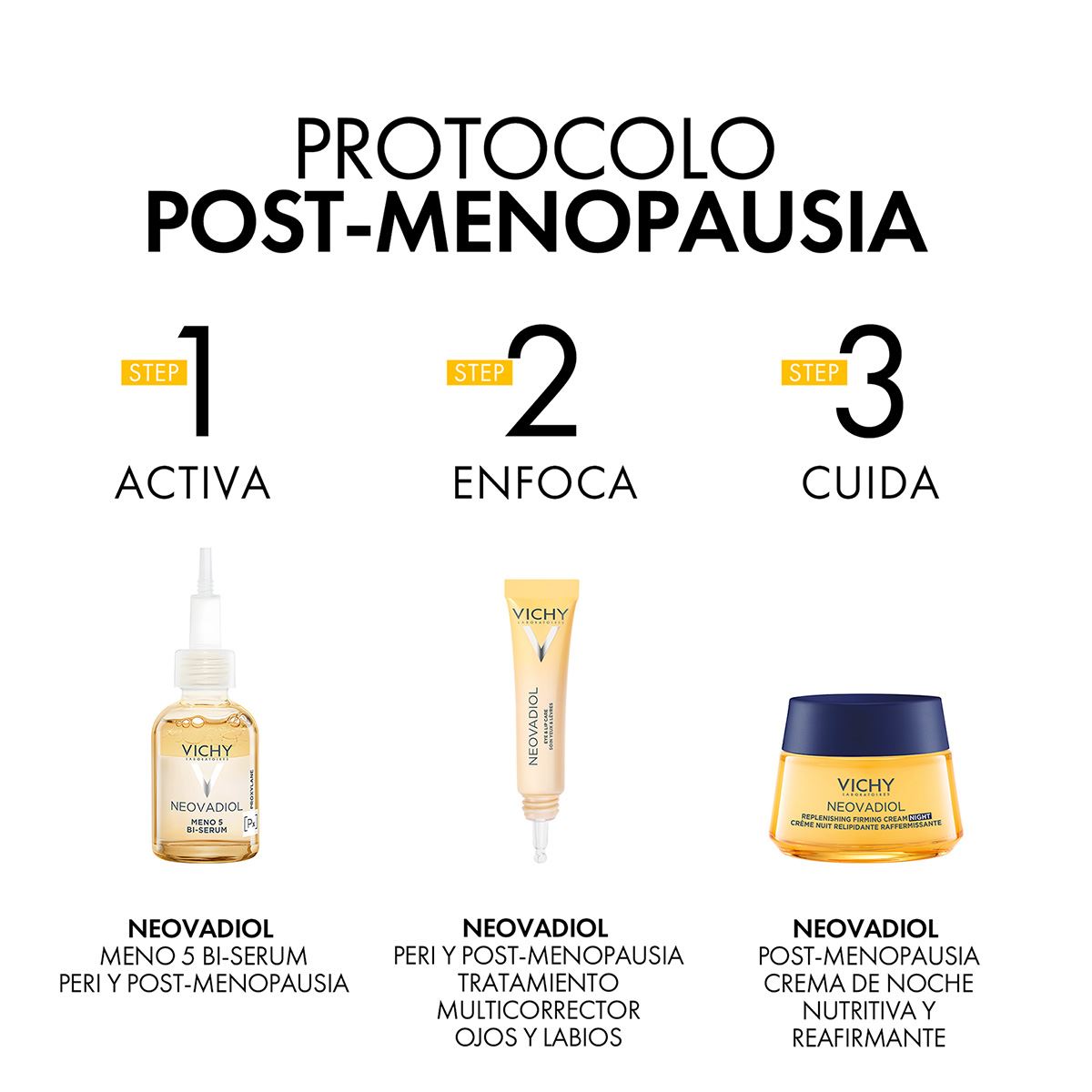 Crema Antiedad De Noche Post-Menopausia Vichy Neovadiol 50ml