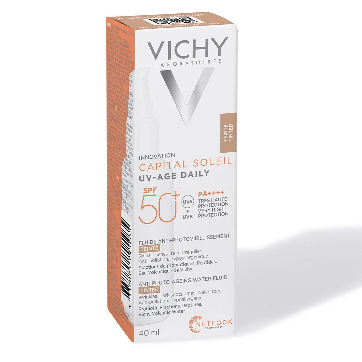 Vichy Bloqueador Solar Anti Edad Para Rostro c/Color