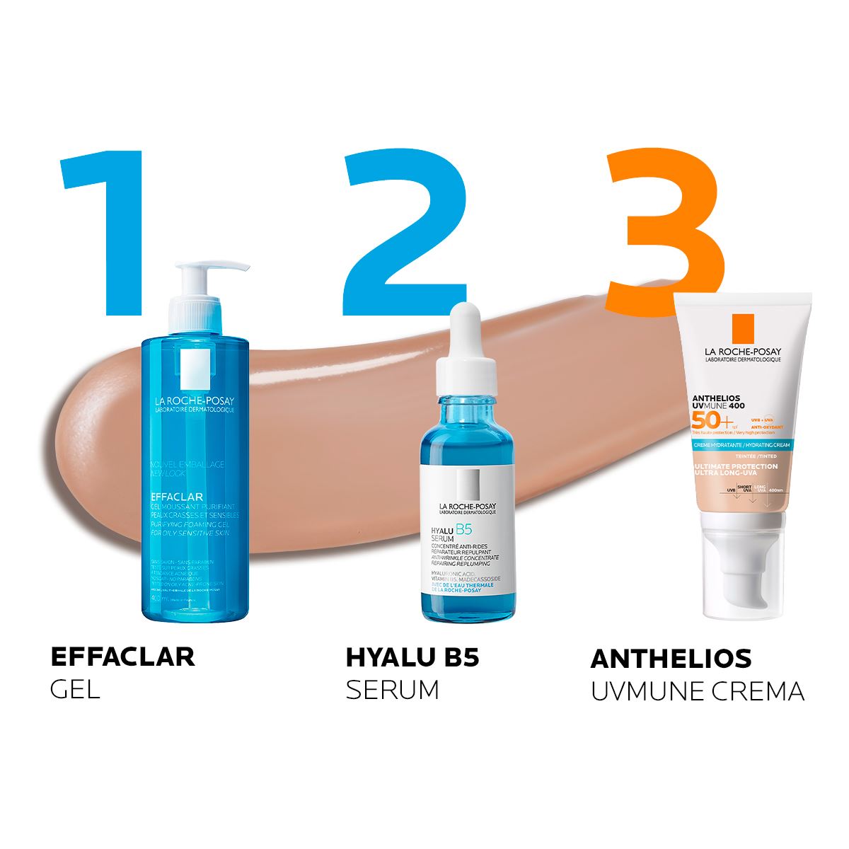 Protector Solar Facial La Roche Posay Anthelios UVMUNE 400 Crema Hidratante con color FPS50+ 50ml