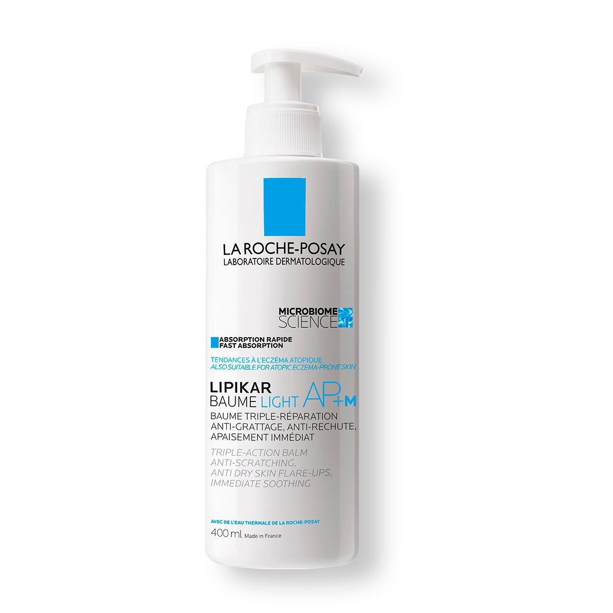 Crema Hidratante La Roche Posay Lipikar Baume Light AP+M para Piel Seca Extra Seca o con Eczema 200ml