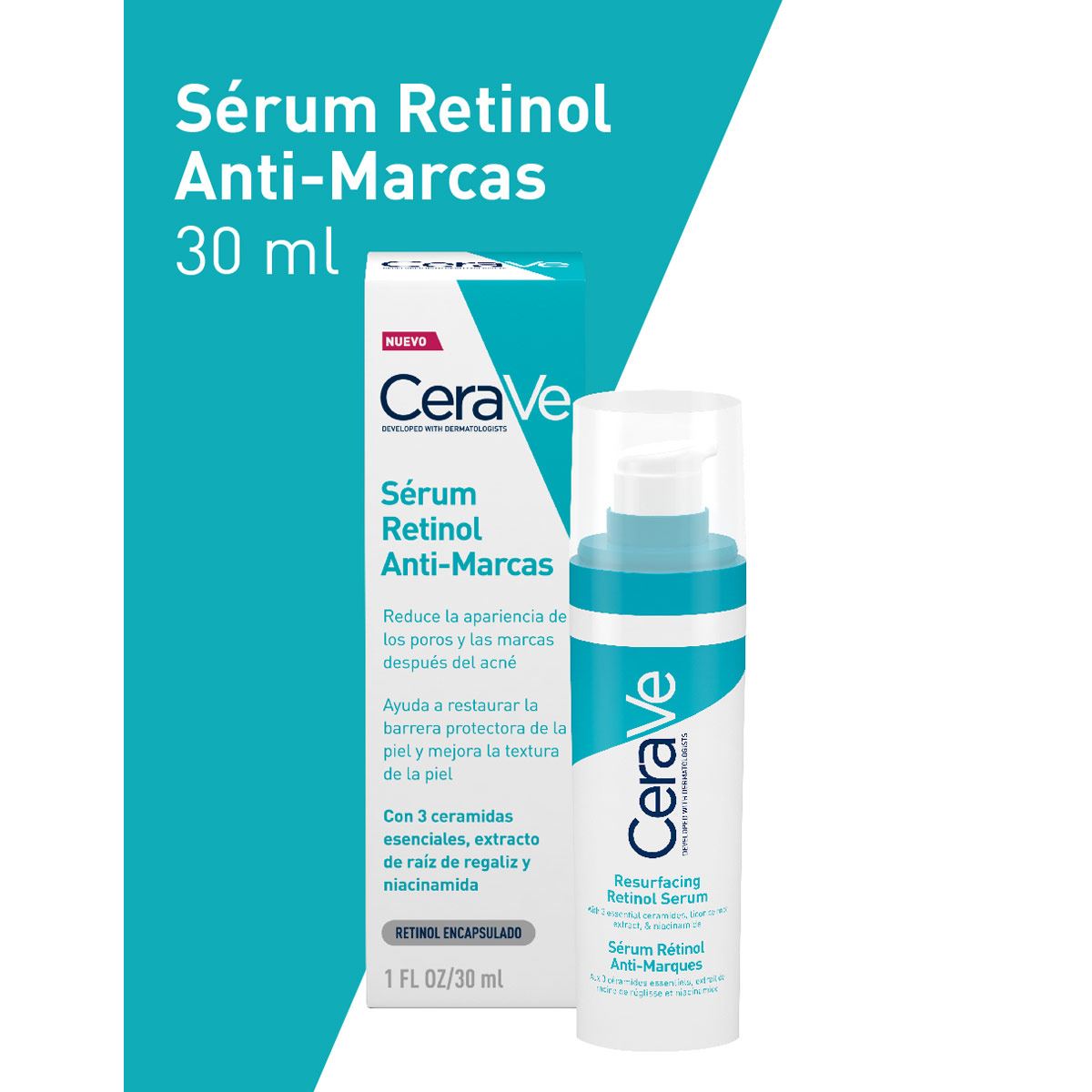 Cerave Serum Retinol Anti-Marcas 30 ml
