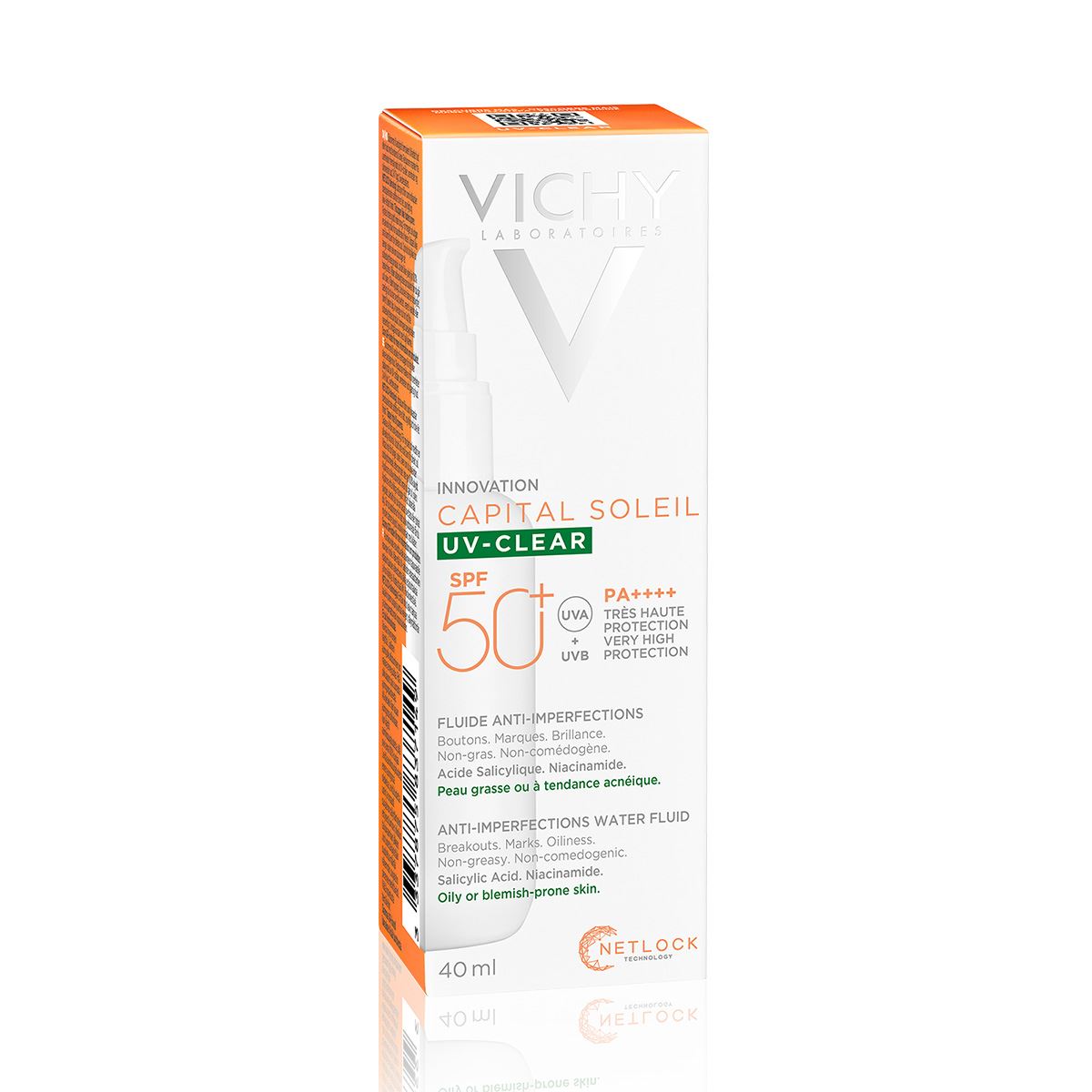 Vichy Protector Solar Anti-Imperfecciones Uv-Clear Fps 50+