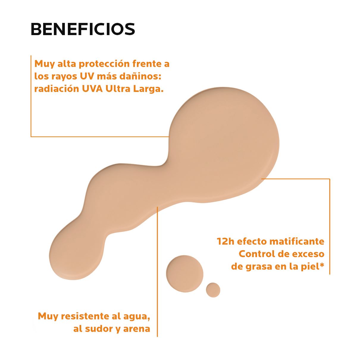 Anthelios UV MUNE 400 Oil Control Fluido FPS 50+ con Color 50ml