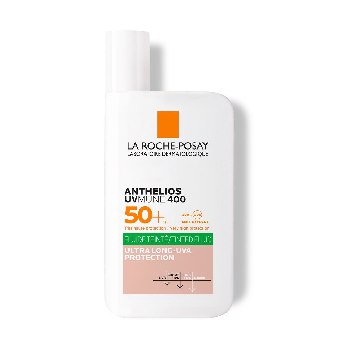 Anthelios UV MUNE 400 Oil Control Fluido FPS 50+ con Color 50ml