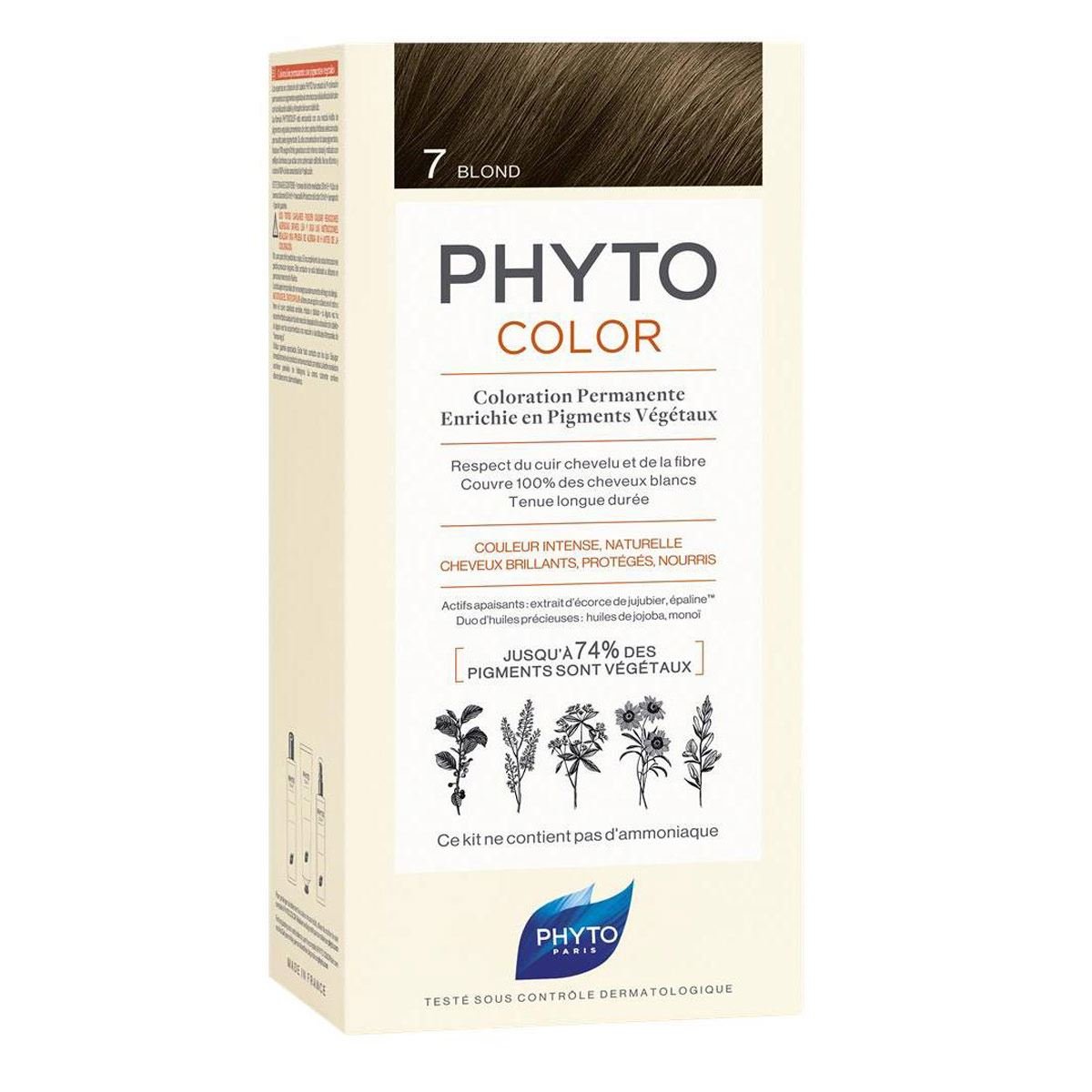 Tinte para Cabello Phyto Color # 7 Blonde